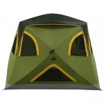 Ozark Trail 4-Person Instant Tent Pop up Hub Tent, Green