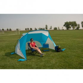 Ozark Trail Portable Sun Shelter Beach Tent, 8' x 6' with UV Protection