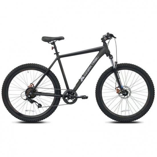 Ozark Trail 27.5\" Vibe Mountain Bike,Large Frame,Black