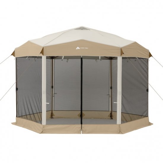 Ozark Trail 12\'x 10\'Glamping Hexagon Lighted Canopy