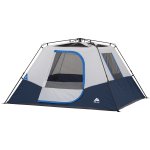 Ozark Trail 10'x 9'6-Person Instant Cabin Tent with LED Lighted Hub, 25 lbs