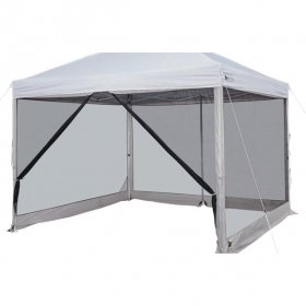 Ozark Trail Clip-in Screen Walls, (10' x 10' Straight-Leg Canopy Sold Separately)