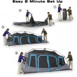 Ozark Trail 10-Person Dark Rest Instant Cabin Tent