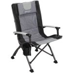 Ozark Trail High Back Camping Chair, Black