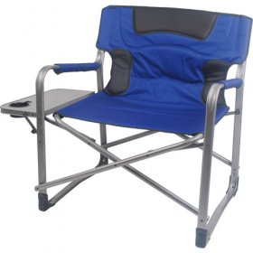 Ozark Trail Camping Director Chair, Blue, Adult