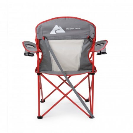 Ozark Trail Camping Chair, Brilliant Red