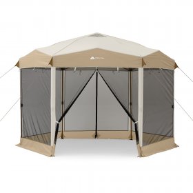 Ozark Trail 12'x 10'Glamping Hexagon Lighted Canopy