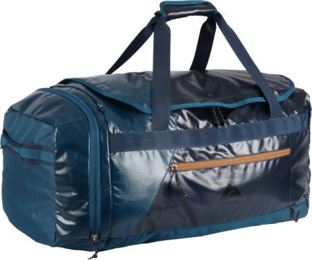 Ozark Trail 70 Ltr Coated Polyester Ripstop Duffel, with Tuckable Backpack Straps, Blue