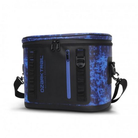 Ozark Trail 24-Can High Performance Soft Side Cooler, Blue