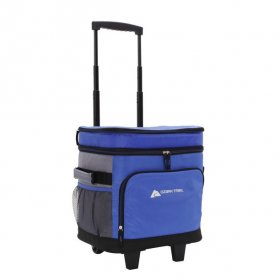 Ozark Trail Rolling 42 Can Soft-Sided Cooler, Blue