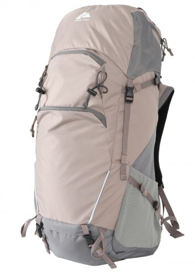 Ozark Trail 50 Liter Backpack, with Adjustable Compression Straps, Tan