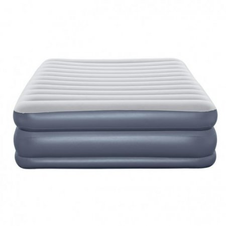 Ozark Trail Tritech QuadComfort 18" Air Mattress Antimicrobial Coating with Built-in AC Pump, Queen