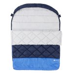 Ozark Trail 40F Double Sleeping Bag - Navy Blue (85 in. x 62 in.)