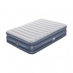 Ozark Trail Tritech QuadComfort 18" Air Mattress Antimicrobial Coating with Built-in AC Pump, Queen