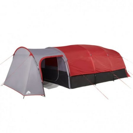 Ozark Trail 10-Person Tunnel Tent, with Vestibule for Gear Storage