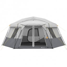 Ozark Trail 17' x 15' Person Instant Hexagon Cabin Tent, Sleeps 11