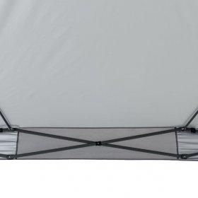 Ozark Trail 12' x 12' Instant Straight Leg Canopy for Camping - Gray