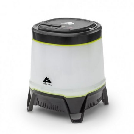 Ozark Trail 750 Lumen Hybrid Power LED Camping Lantern - White, Black & Green